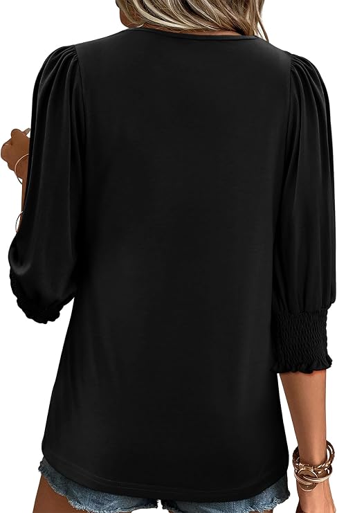 Women's 3/4 Length Sleeves Tops
